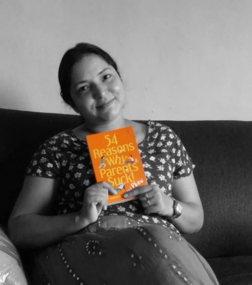 Nidhi Arora, Founder ESHA with the book